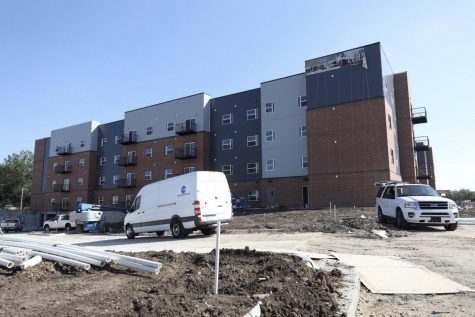 Lease numbers flat for new private apartment complex, university steps in