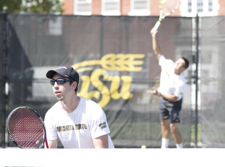 Mens+tennis+set+up+practice+to+prepare+for+the+upcoming+in+state+and+out+of+state+games+to+represent+WSU.%0A