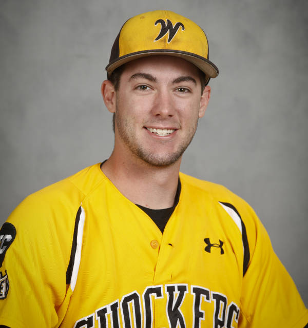 Junior Erik Harbutz of the Wichita State baseball team 
