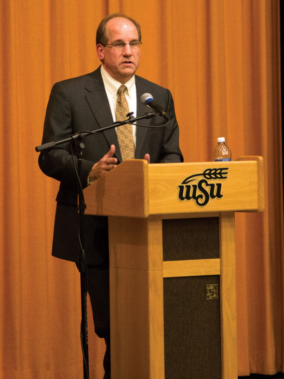 VP candidates finish rounds at Wichita State