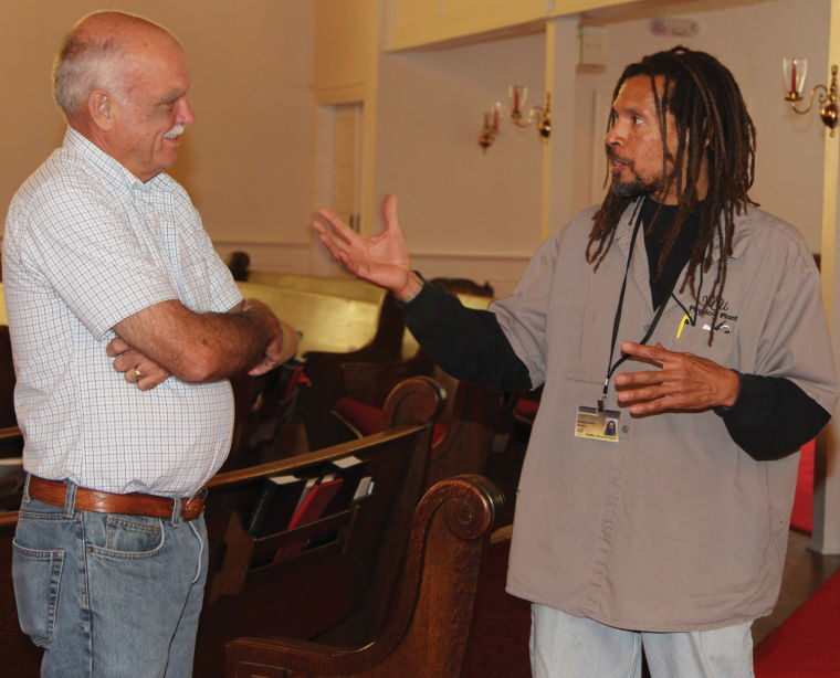 Darryl Carrington visits this church at Fairmount Neighbouhood frequently to worship. He also motivates many too.