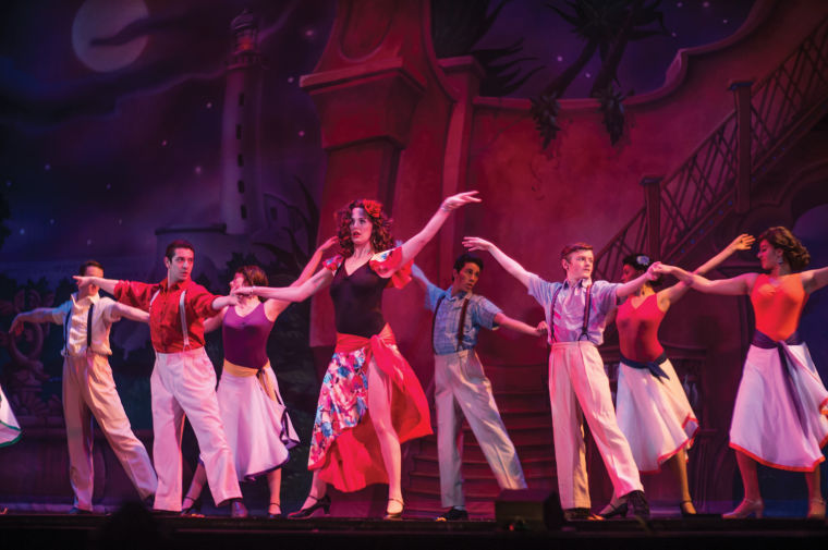 Refining the last minute dancing during the Guys and Dolls rehearsal at the Wilner Auditorium. Guys and Dolls runs Thursday-Saturday, Nov. 7-9 at 7:30pm, and Sunday, Nov. 10 at 2pm. General admission is $16, $14 for military and seniors, $6 for non-WSU students and free for WSU students with ID.