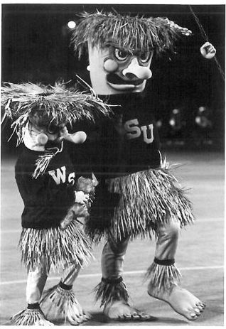 Wu Shock has changed quite a bit through the 60 years hes been on campus, but hes always been a beloved mascot despite his odd looks.