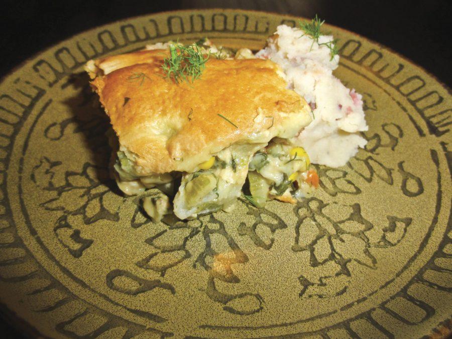 This homemade pot pie is perfect for satisfying your desire for comfort food, but still easy and quick to make in a pinch.