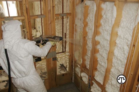 Foam insulation can help make your old house a more comfortable home. (NAPS)