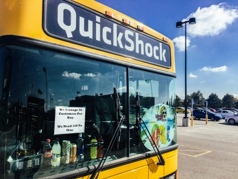 The QuickShock convenience shop at the Hughes Metroplex recently put up signs stating “We average 50 customers per day. We need 120 to stay.” The store opened in mid-September and has failed to bring in as many customers as is necessary for it be a viable business.