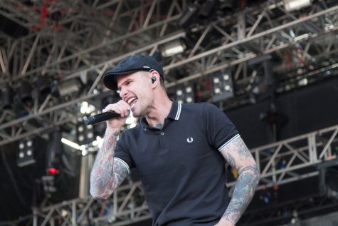 Al Barr from Dropkick Murphys at Nova Rock 2014