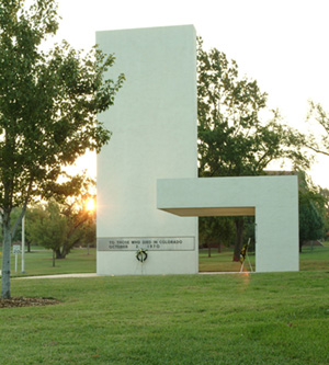 (Courtesy - WSU) Pictured is Memorial '70, in memory of the 1970 football plane crash, the sight of an alleged sexual assault Wednesday.