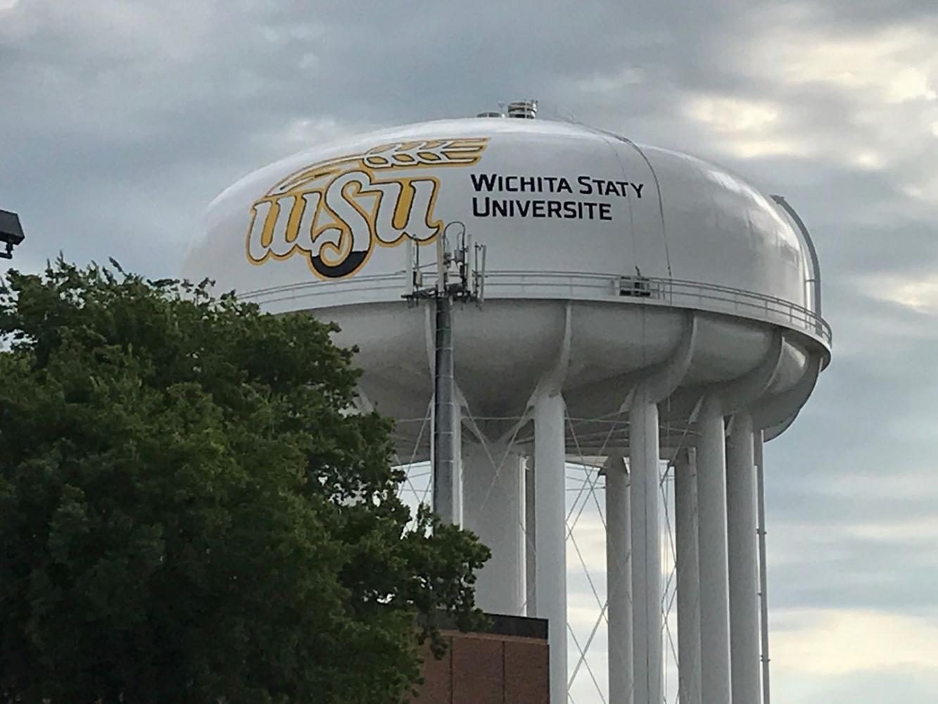 Wichita+State+water+tank+gets+universitys+name+wrong