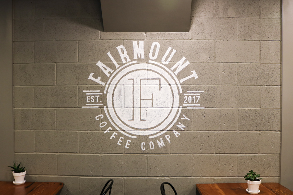 Fairmount Coffee Co. is located across the street from Wichita State University.