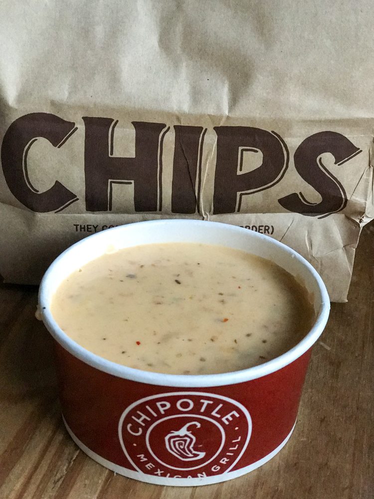 Chipotle+unvails+their+new+queso+at+all+of+their+stores.