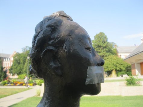 Multiple Wichita State campus art pieces vandalized