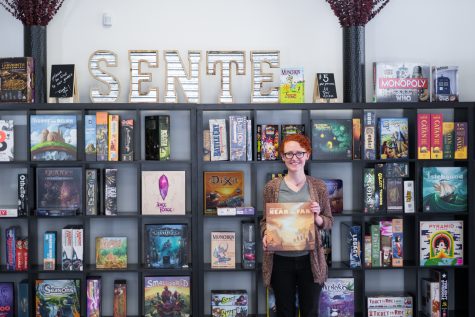 Caitlin Doolittle is the owner of Sente, a board games coffee shop.