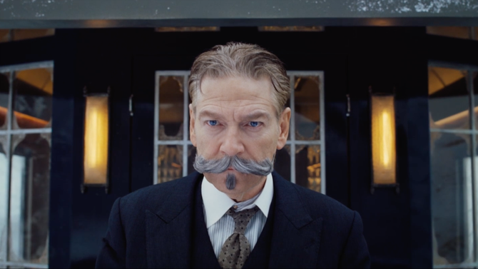 Kenneth Branagh in “Murder on the Orient Express. 