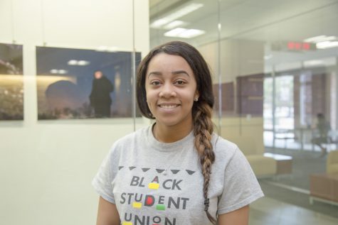 Alexus Scott is the President of Wichita States Black Student Union.