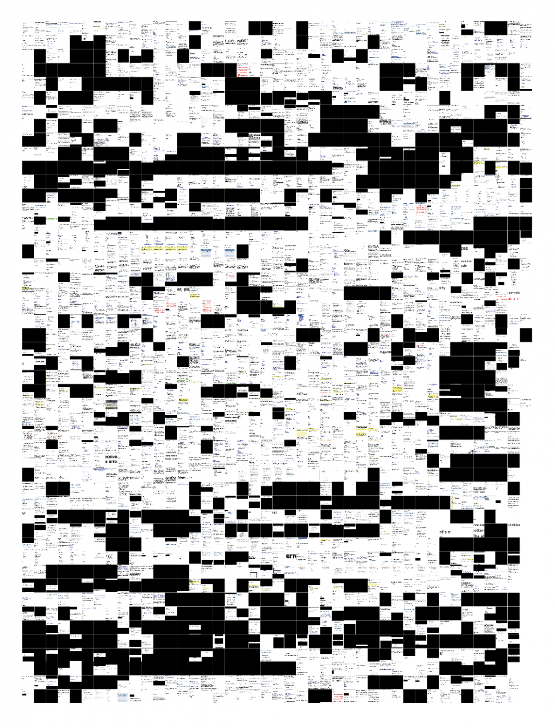 These heavily redacted emails were obtained through the Kansas Open Records Act. 928 out of 2,102 pages had redactions. 539 of the pages were completely black.