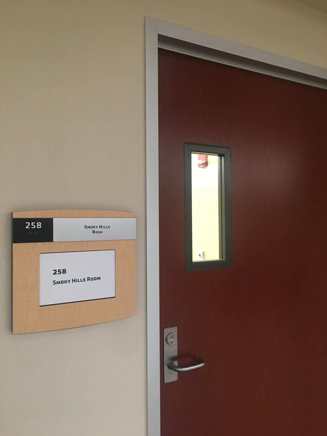 Deliberations about student fees conducted behind closed doors. The student fees committee deliberations took place in RSC 258.