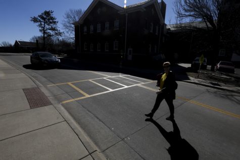 WSU staff member hit by car on campus