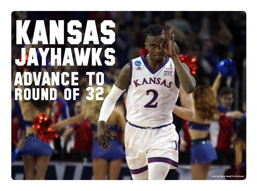 Kansas advances to second round of NCAA Tournament