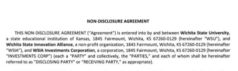 Nondisclosure agreement limits what Wichita State employees can say about Innovation Campus projects