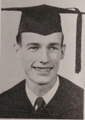 Freddy Simon is pictured in the 1949 edition of the university yearbook. Simon graduated in 1949 with a degree in business administration. 