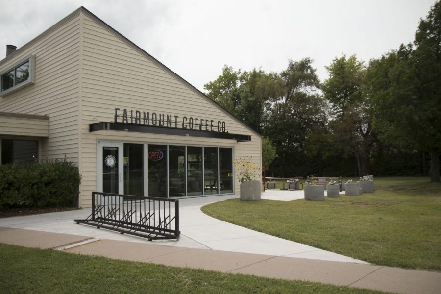 Fairmount Coffee Co is located on 17th St across from campus.