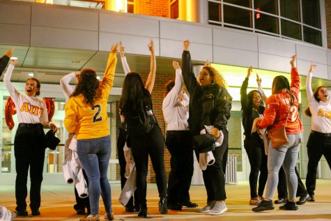 Members of Lambda Pi Upsilon talk integration into WSU’s Greek community