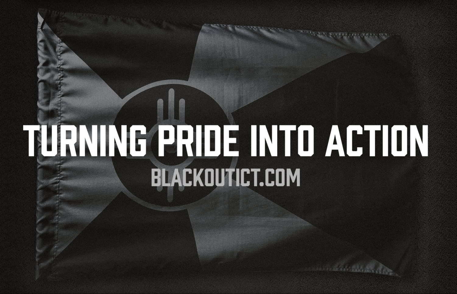 #BlackoutICT social media images are available for free on Blackout ICT's website, which encourages Wichitans to