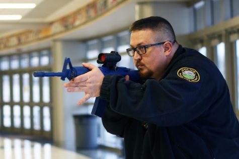 University police hold active shooter training at Koch Arena