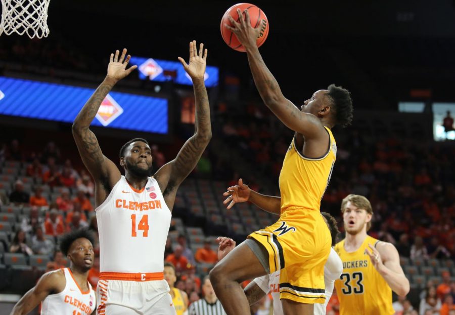 Samajae Haynes-Jones hit a late 3-pointer to advance Wichita State to the NIT quarterfinals. The Shockers beat Clemson 63-55. 