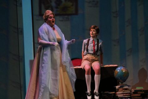 Wichita States Opera Theater is performing this weekend. Performances are at 7:30 Thursday through Saturday and Sunday at 2 p.m. in Miller Auditorium in the Derksen Fine Arts Center.