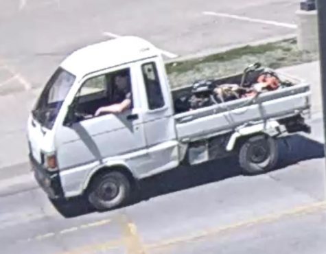 Thief drank Gatorade, stole cart, and fled campus with chainsaws on 4/20