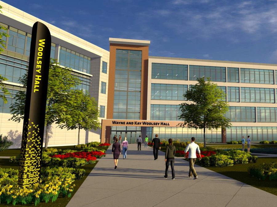 Wichita oilman Wayne Woolsey and his wife, Kay, put a lead gift of $10 million towards the new business building, which will be named after them.