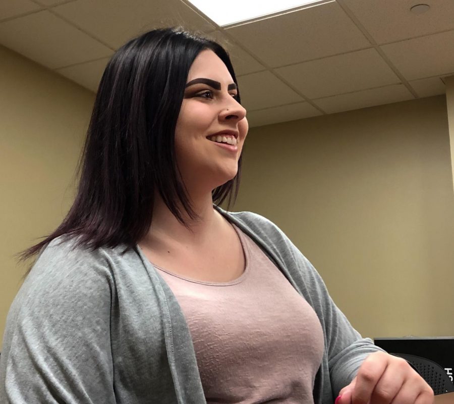 Morgan Lajoie talks about her experiences as a Human Resources intern at Airxcel May 1, 2019.
