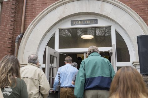 Fiske Hall rededicated with memories, special meanings