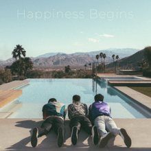 Album art for the Jonas Brothers Happiness Begins 