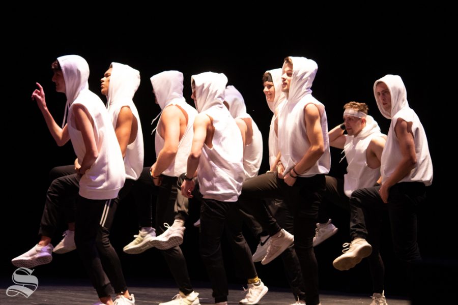 Sigma Alpha Epsilon throws it back with their history of hip-hop theme at Songfest on Saturday, Oct. 26 at the Orpheum Theatre.