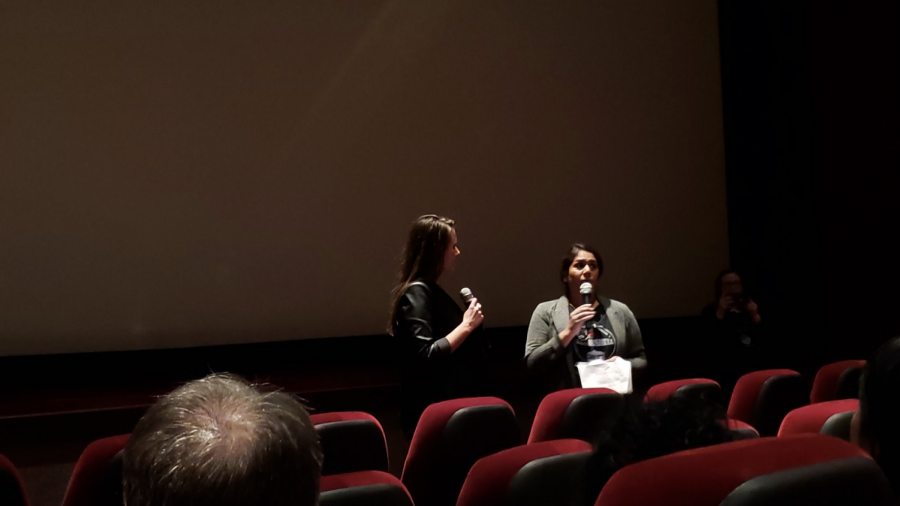 The “Bombshell” film screening and discussion was held on Jan. 4 at the Warren East theater.