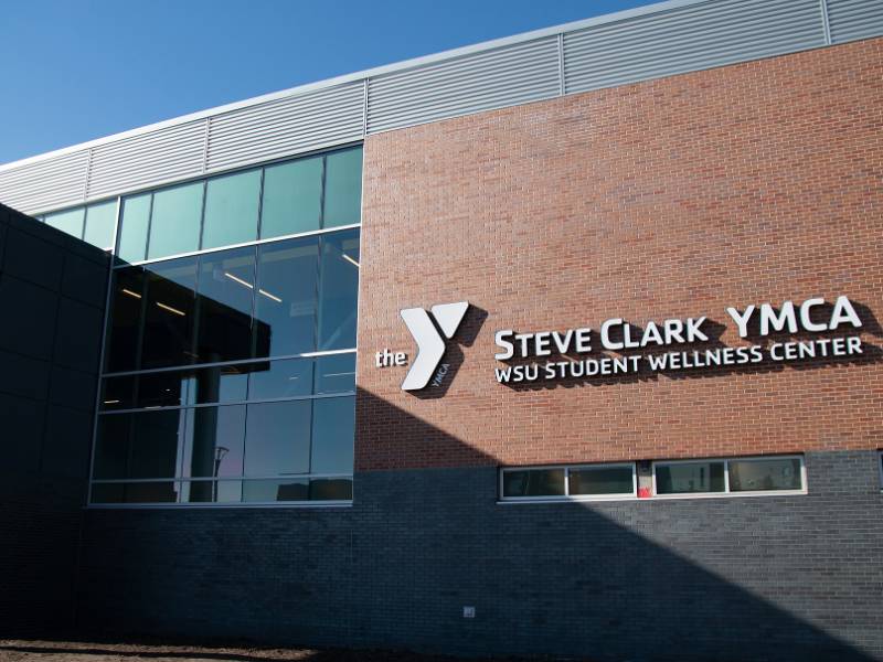 The newly opened Steve Clark YMCA on the Wichita State main campus. 