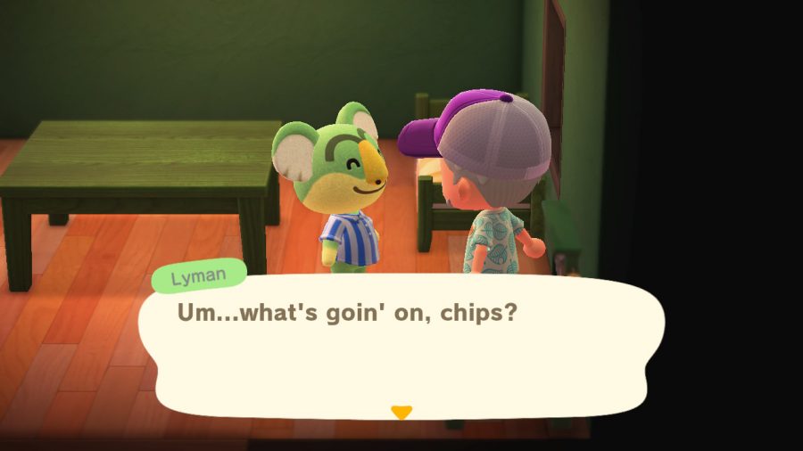Screenshot of “Animal Crossing: New Horizons” which was released Friday.