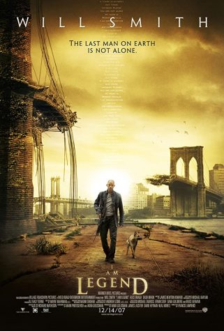 Movie poster of 2007s I Am Legend.