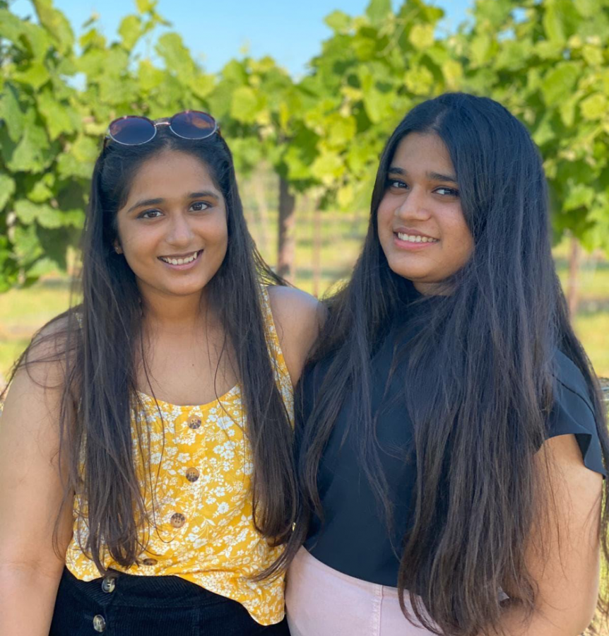 Sheilja Bhatt, left, is president of the WSU International Student Union. Her sister Divija, right, is trying to transfer to WSU from Rutgers because the school has had confirmed cases of the coronavirus. 