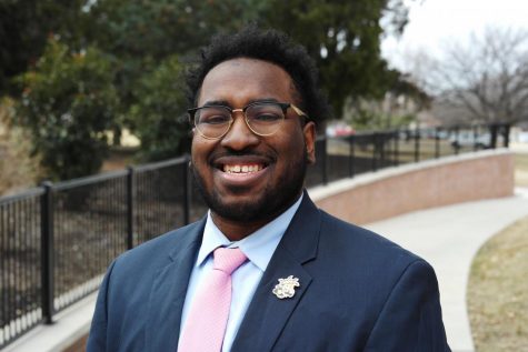 Student Sen. Zach James is the Student Government Association's new interim treasurer. The Student Senate will vote to confirm his appointment in August.