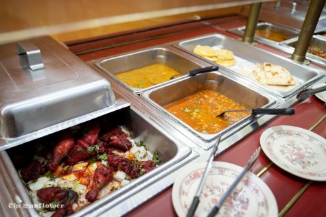 The lunch buffet at Passage to India, 6100 E 21st St N #180. Columnist Kamilah Gumbs recommends the restaurant as one of her favorite food spots near Wichita State.
