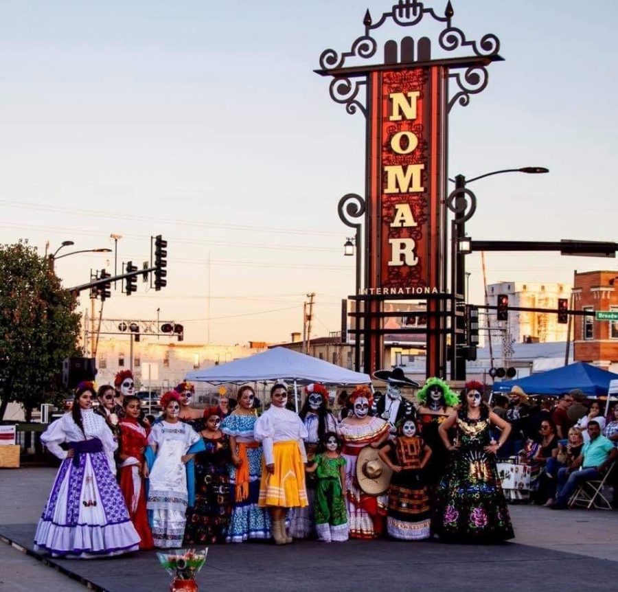A Day of the Dead celebration at Nomar square in Wichita, Kansas. “Somos de Wichita” is an exhibit dedicated to highlighting the history of Wichita’s Latinx community.