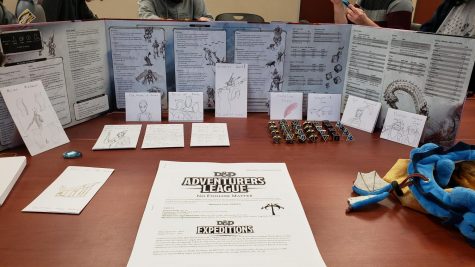 D&D is a role-playing table-top game known for its multitude of rules, but Taskinen says it's not as complicated as it seems. “The game is not nearly as complex as it looks. One of the nice things about D&D is that you can play it in different ways,” Taskinen said. “If you like playing by the rules you can go through the player's handbook and play exactly by the rules."