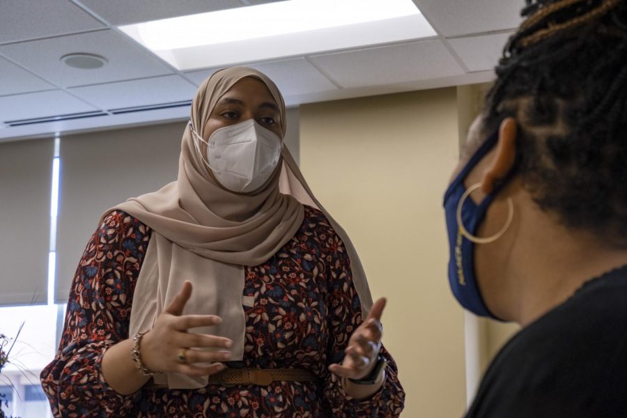Saniya Ahmed is a senior graduating in May. After graduation, she hopes to pursue her master's in public health.