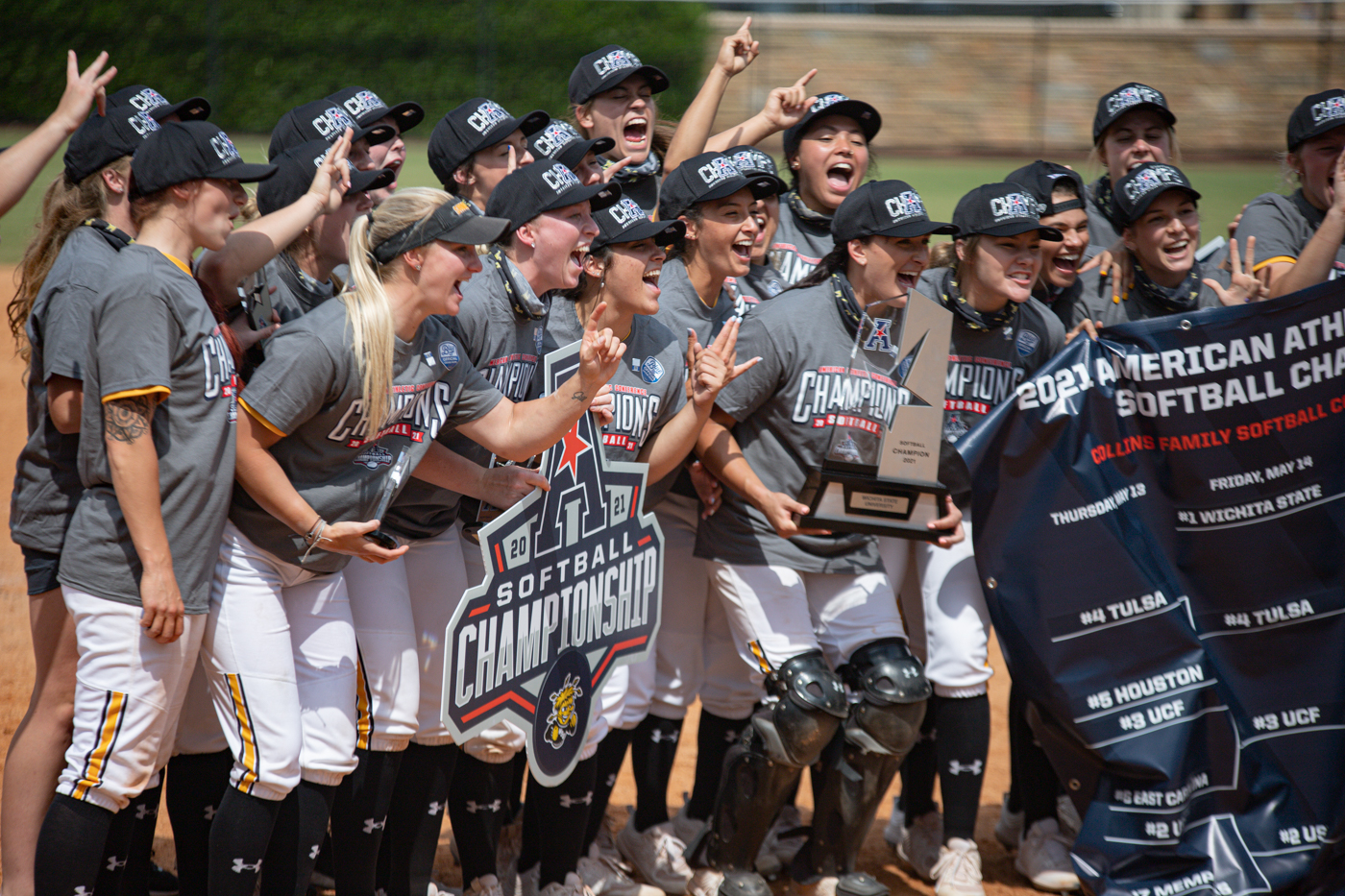 AAC All-Academic Team Includes 200 Shockers - Wichita State Athletics