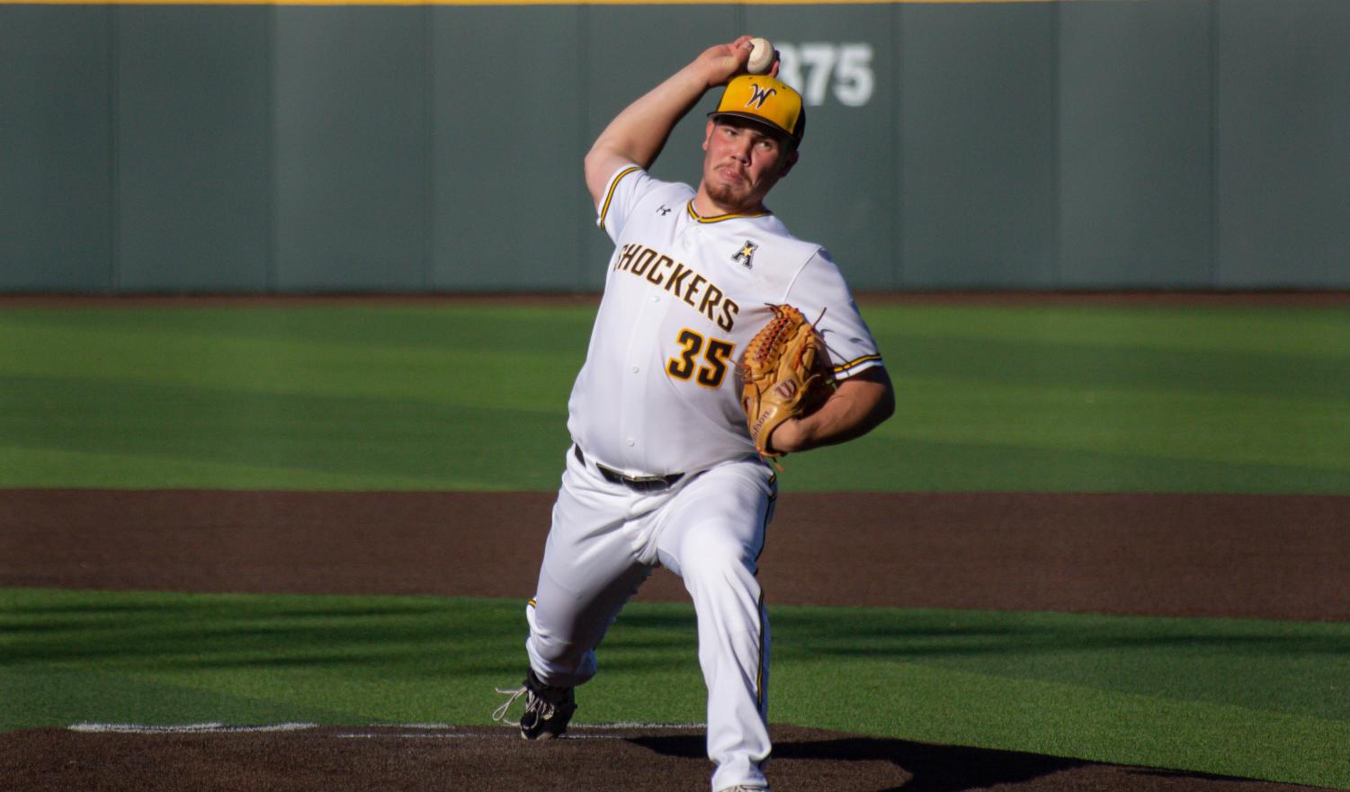 Pirates And Shockers Split Doubleheader - East Carolina University