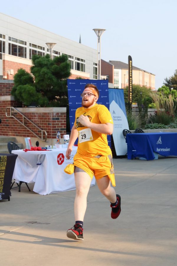 Suspenders4Hope hosted a run/walk event at the Wichita State Student Rhatigan Student Center on Sept 11.